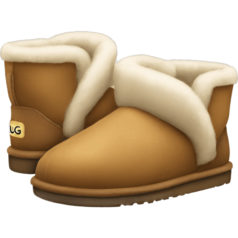 UGG slippers  emoji