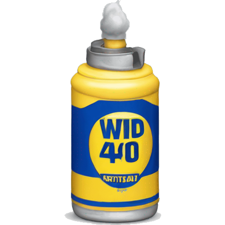 40th birthday with wd40 emoji