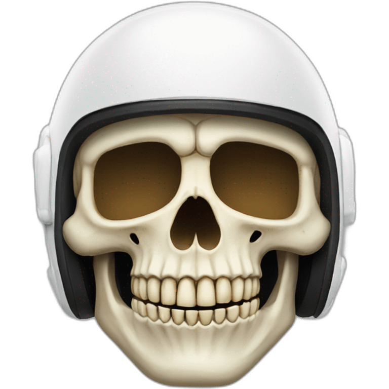 skull with helmet  emoji