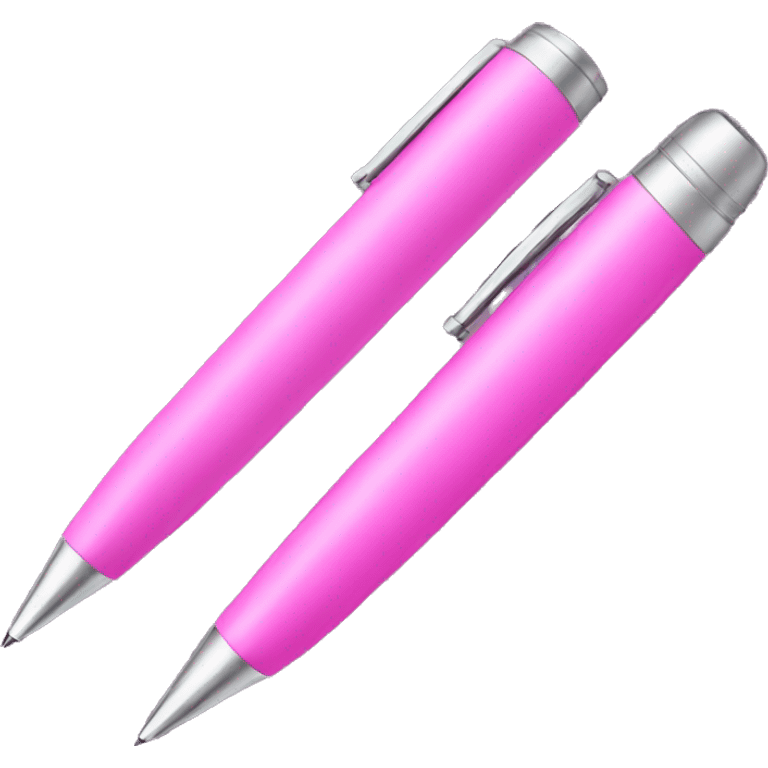 pink pen emoji