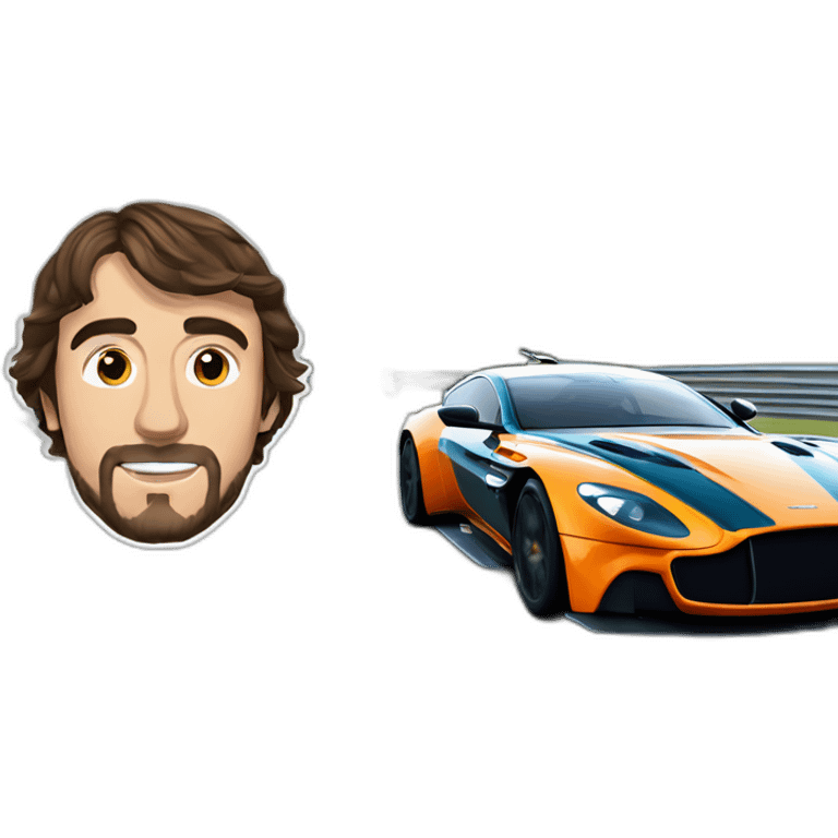 fernando alonso aston martin emoji