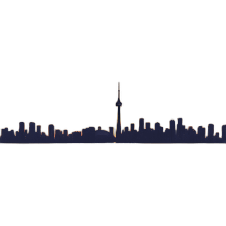 toronto sunset emoji