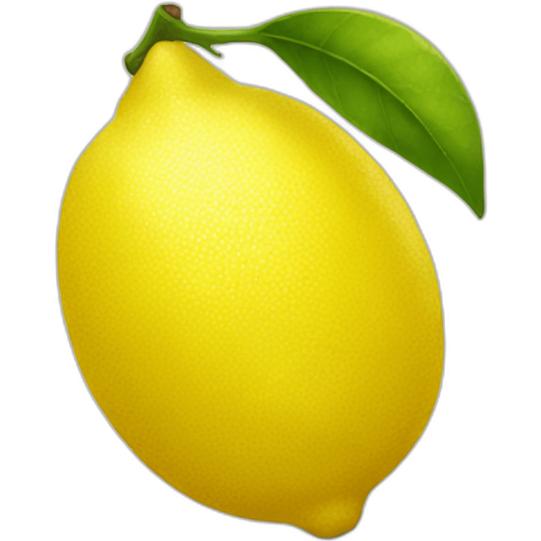 lemon emoji