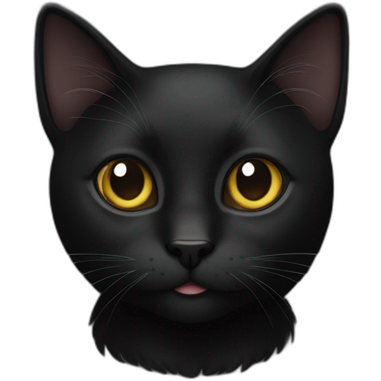 Black cat emoji