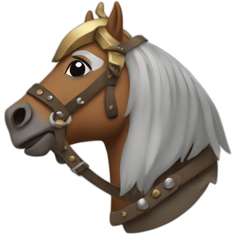 Viking horse emoji