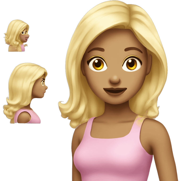 Blondes Mädchen emoji