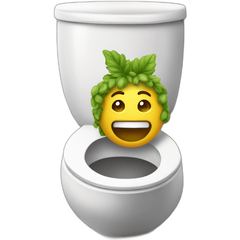 Dionysus in the toilet emoji