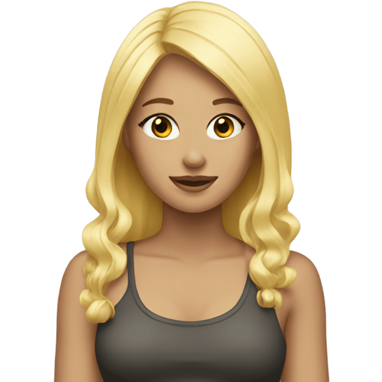 Two blonde girls emoji