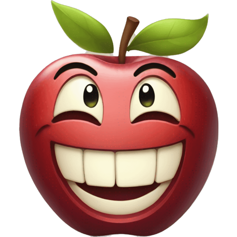 Apple styled laughing emoji emoji