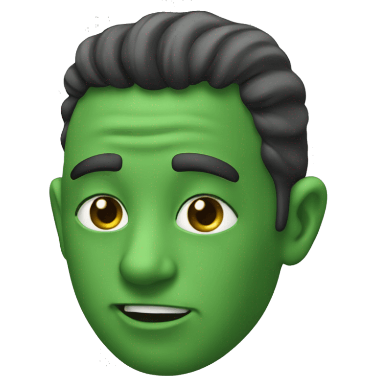 Amongus sus Green  emoji