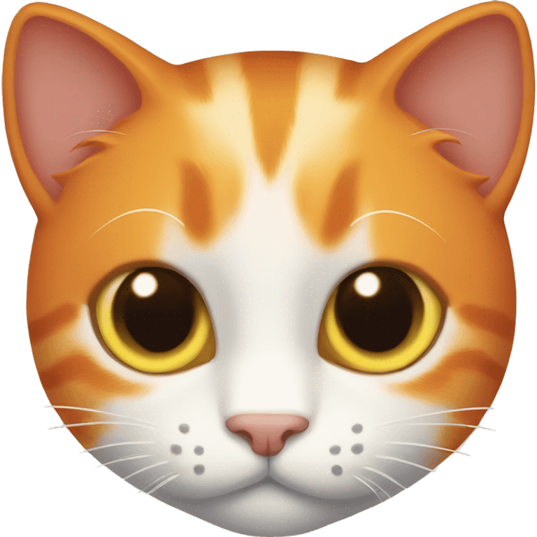 Orange cat emoji