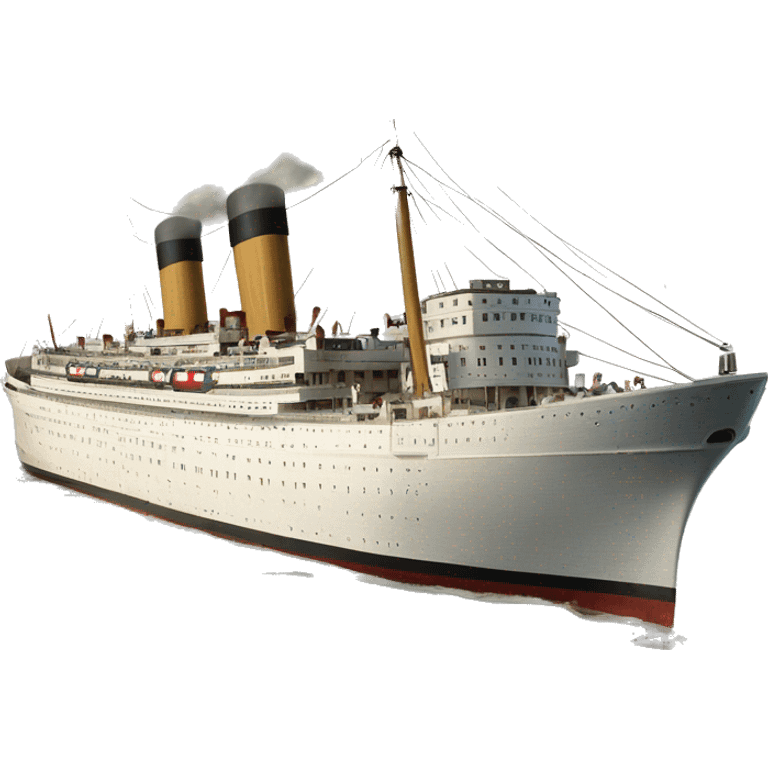 Britannic hospital ship white star line emoji