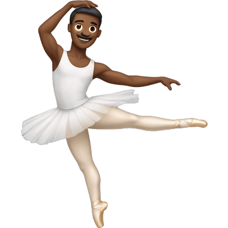 Emoji of a ballet man dancer emoji