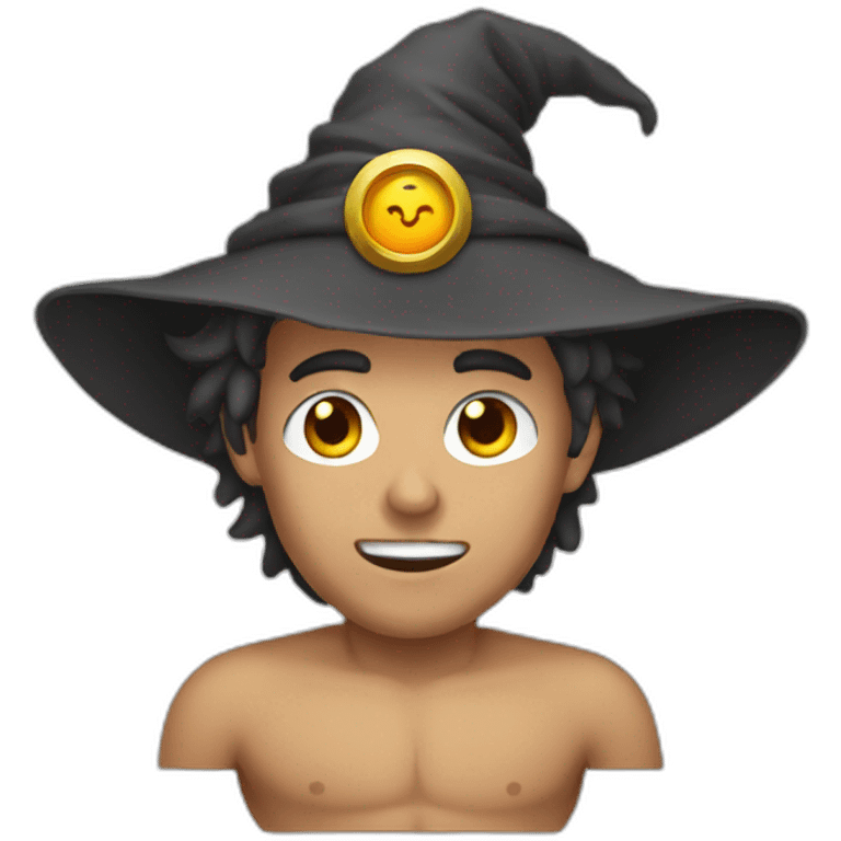 shirtless wizard emoji