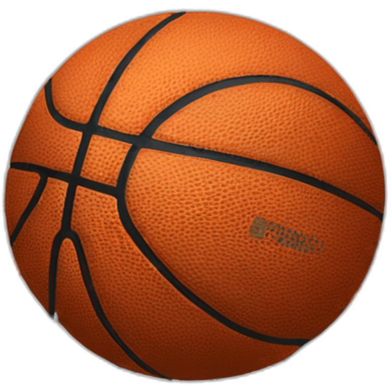 Basketball ball emoji