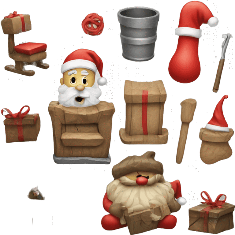 santa’s workshop emoji