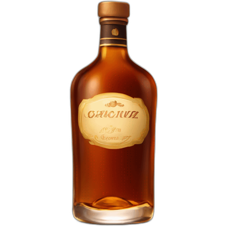 a bottle of cognac emoji