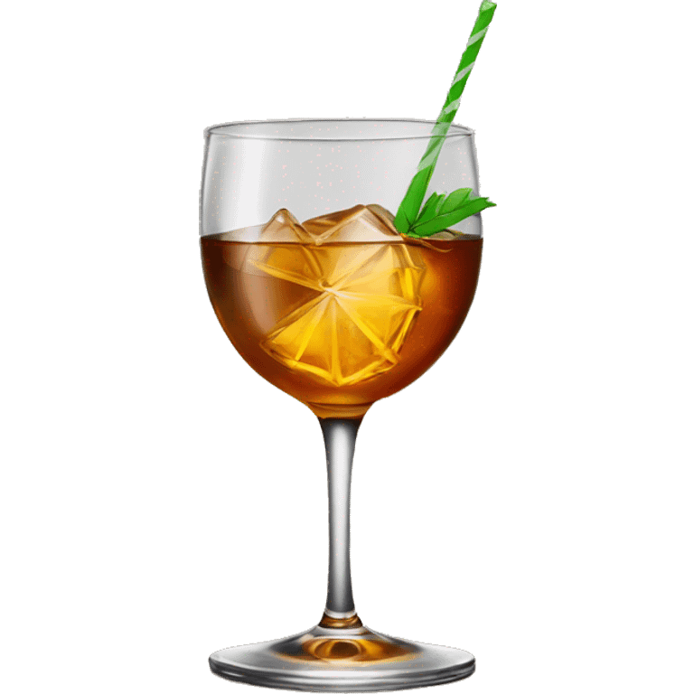 whiskey cocktail emoji