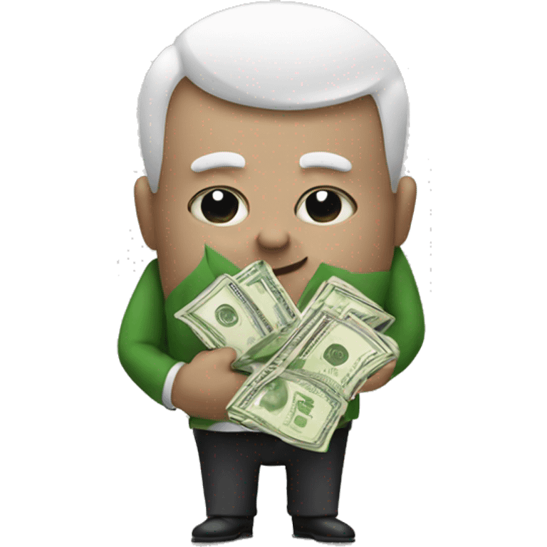 Greed for money emoji