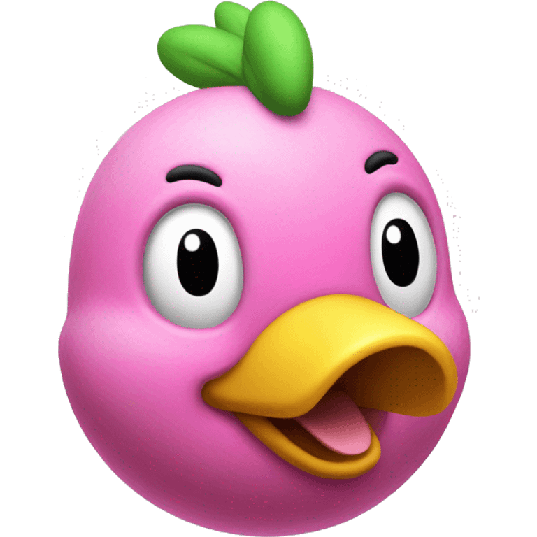 Birdo from mario kart emoji