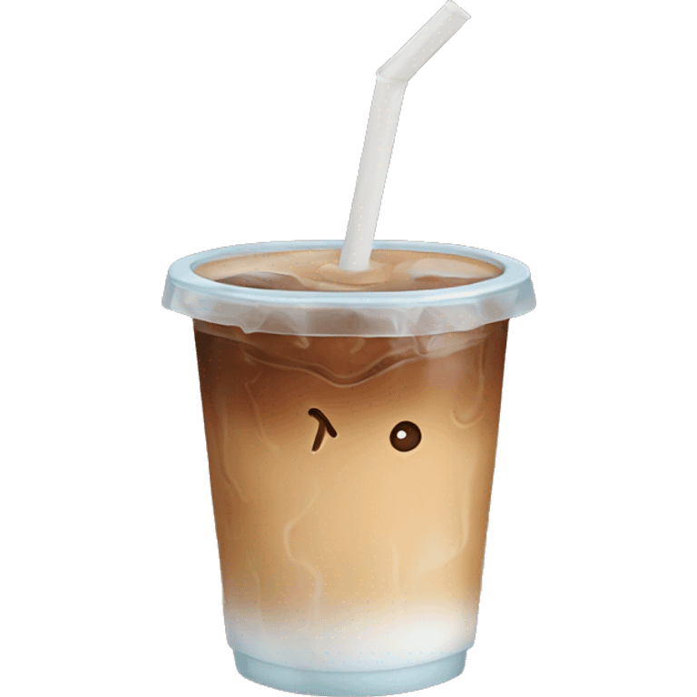 Iced coffee  emoji