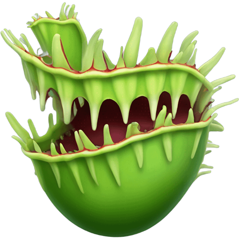 Venus flytrap emoji