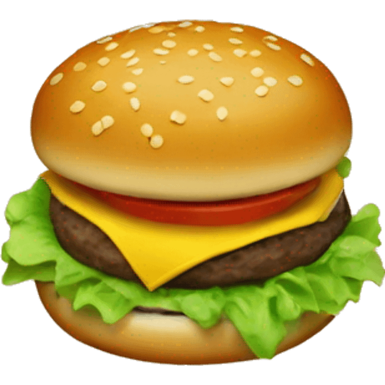 Small cheeseburger emoji