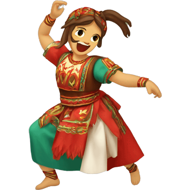 Bulgarian horo dance emoji