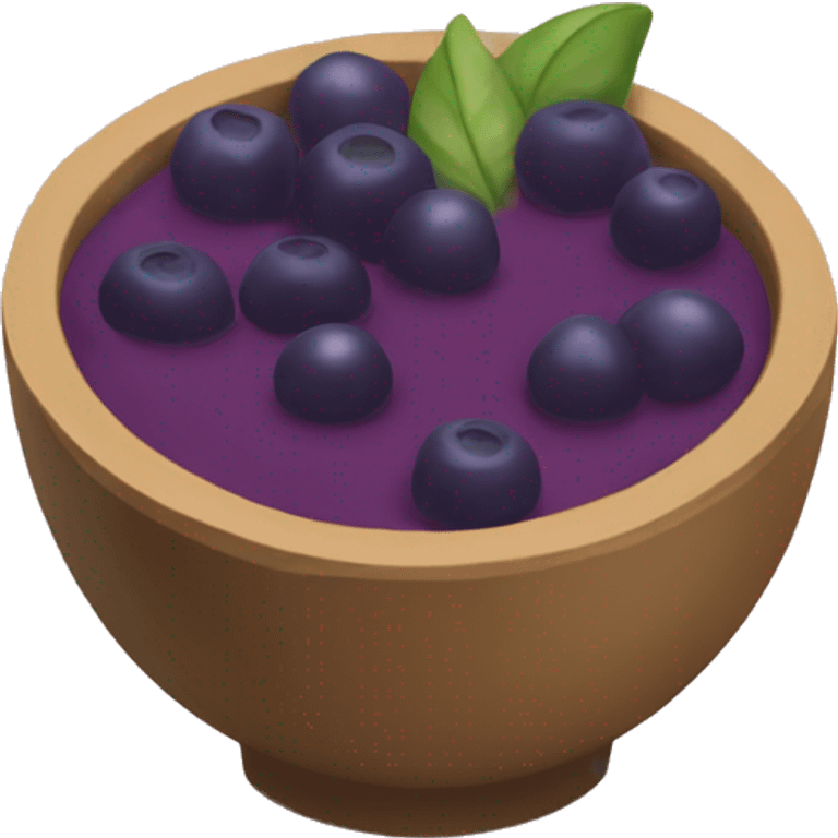 acai bowl  emoji