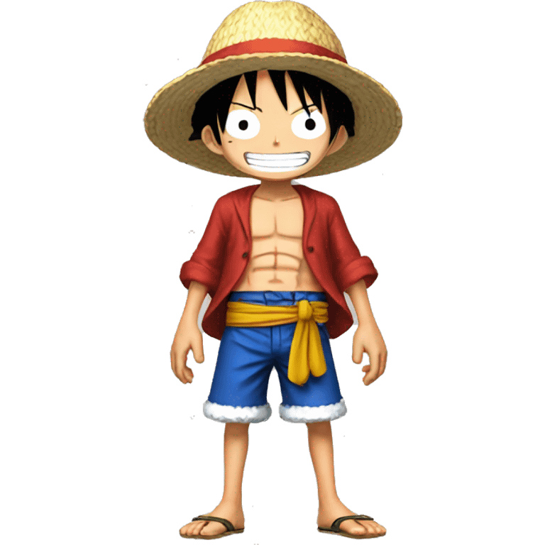 Luffy in one piece emoji