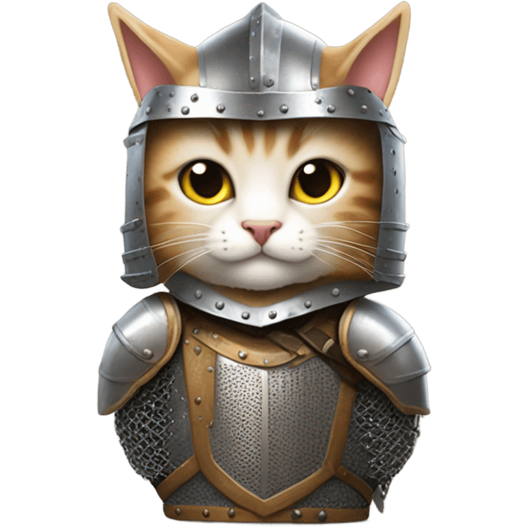 Medieval cat emoji