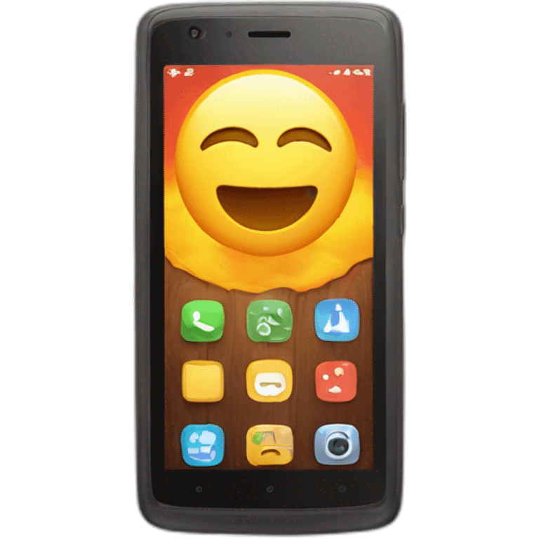 Redmi phone  emoji