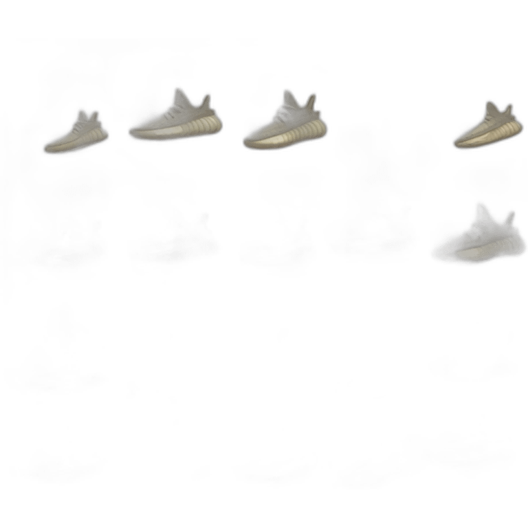 yeezy boost side view emoji