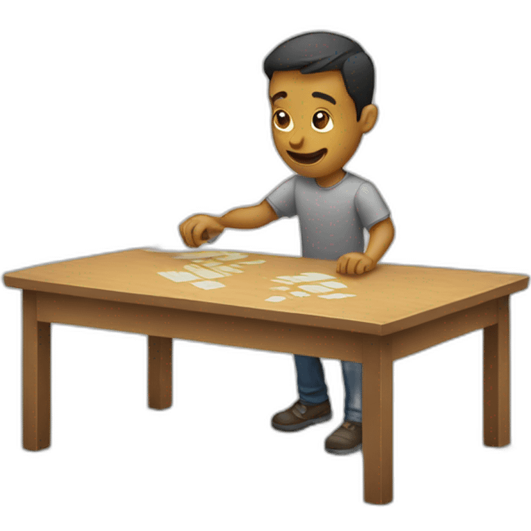 programmer flipping a table emoji