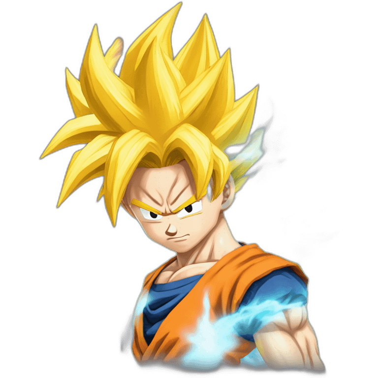 goku super sayan emoji