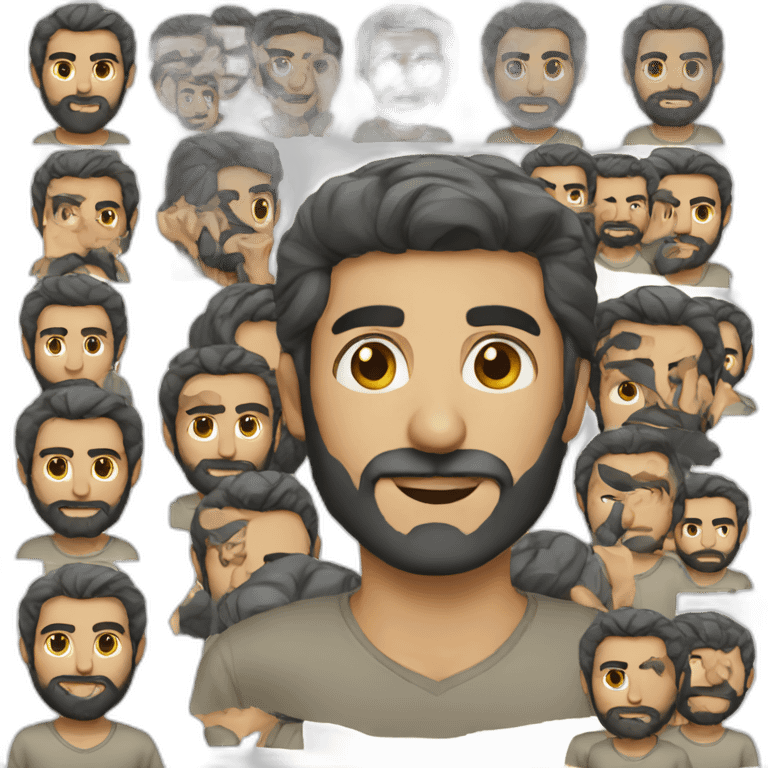 iranian man emoji