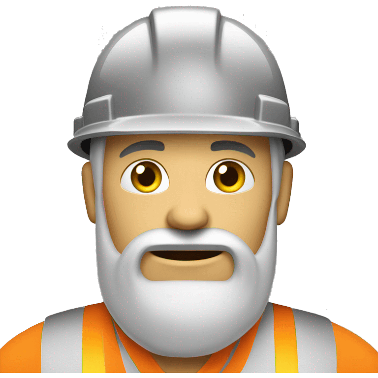 Cône chantier emoji