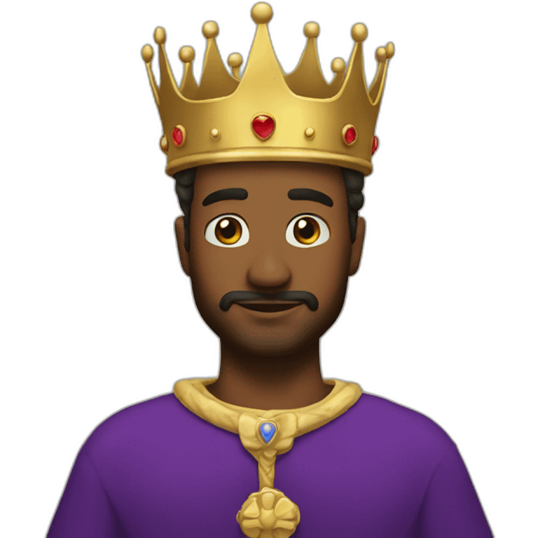 Crown for the king emoji