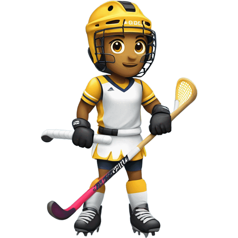 field hockey player emoji