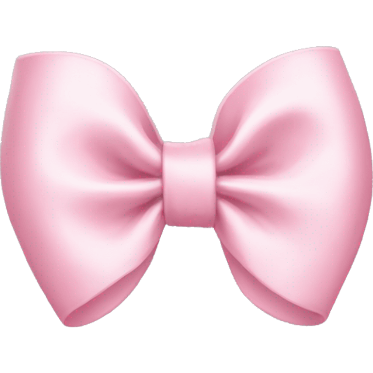 Light pink bows emoji