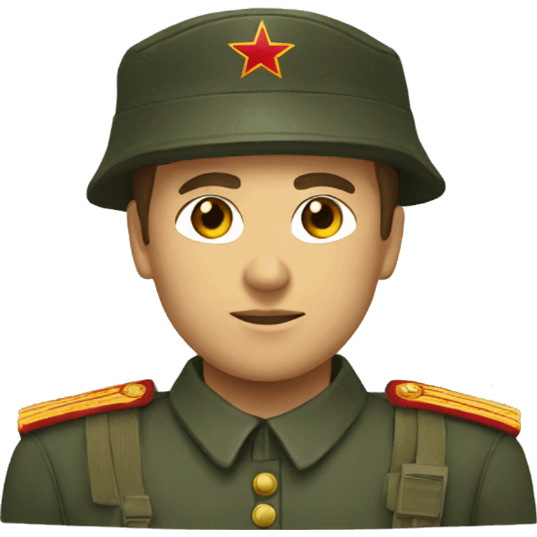 the USSR Soldier emoji