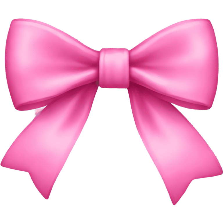 Pink bow emoji