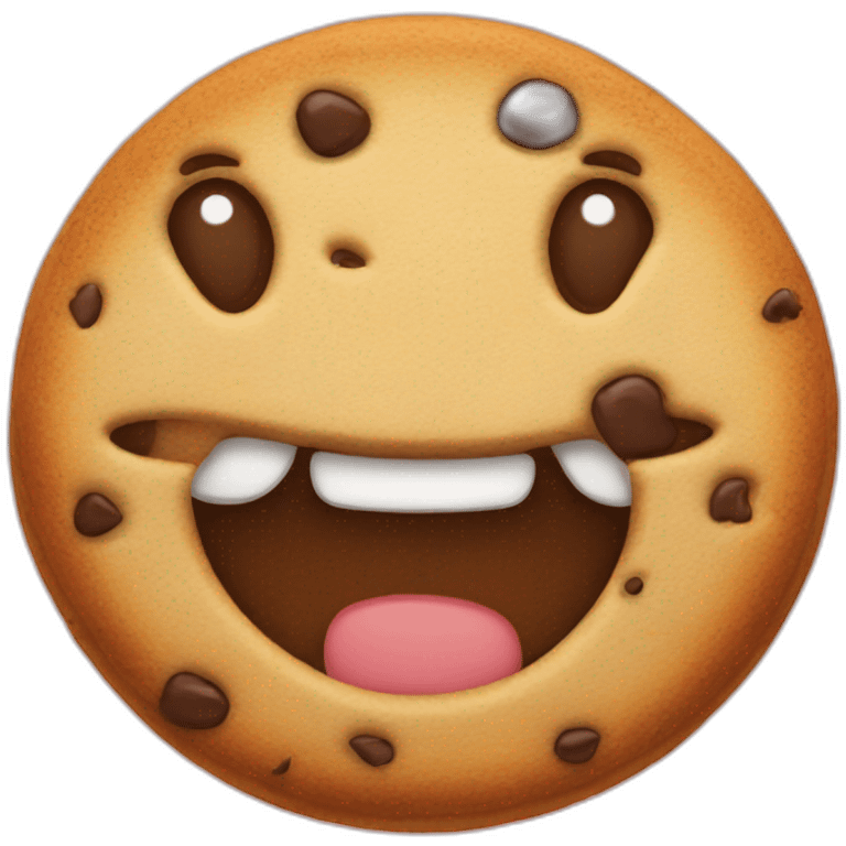 cookie smile emoji