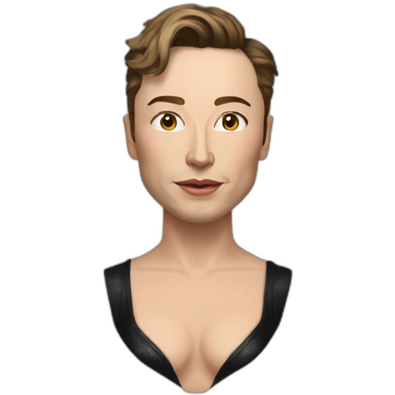 Elon-Musk-DragQueen-Realistic emoji