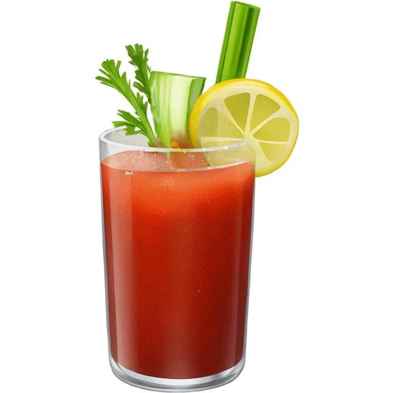 Bloody Mary cocktail emoji