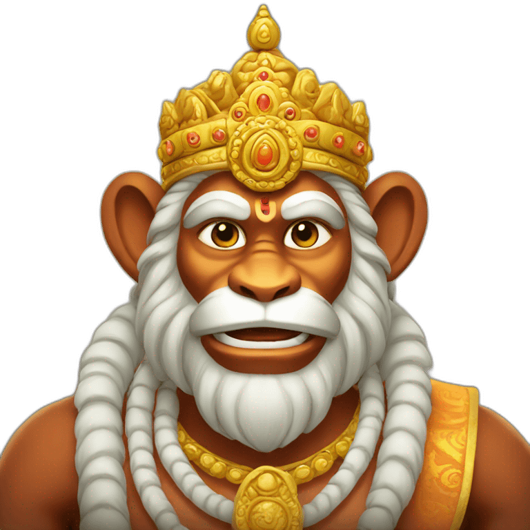 Lord hanuman  emoji