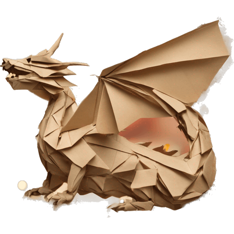 Charred flaming Beige Origami dragon made of newspapers on fire letters on fire burnt paper surrounded by fairy lights swirls covered in dried flowers bokeh floral flowers fire flames emoji