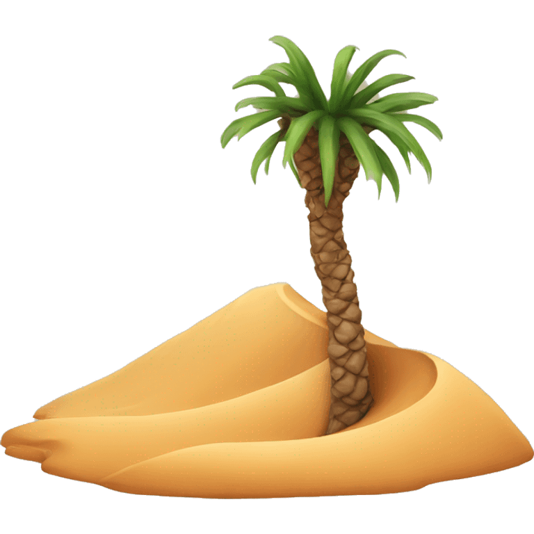 Desert dune emoji