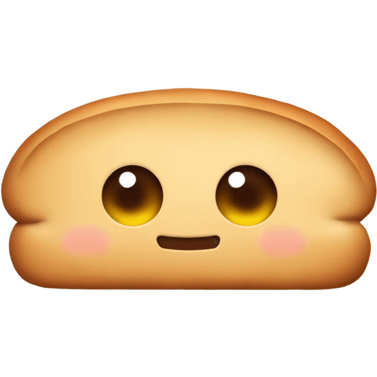 cute bread  emoji