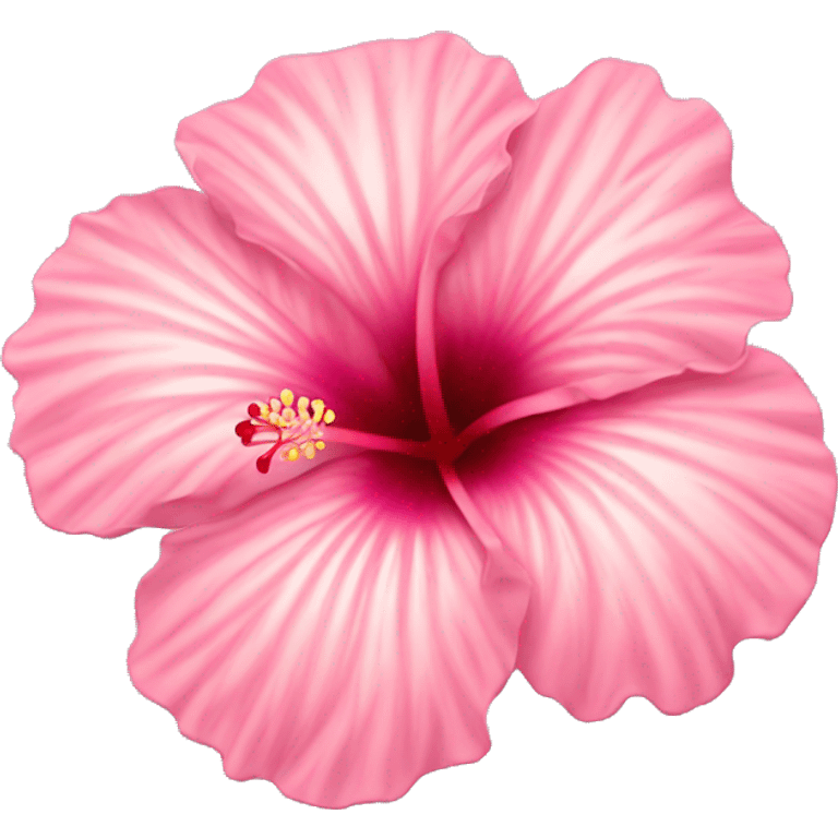 Light pink hibiscus  emoji